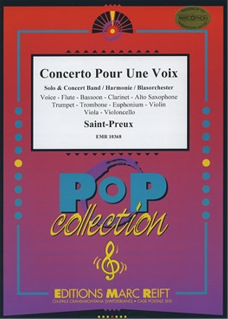 Concerto Pour Une Voix (Solo Voice)